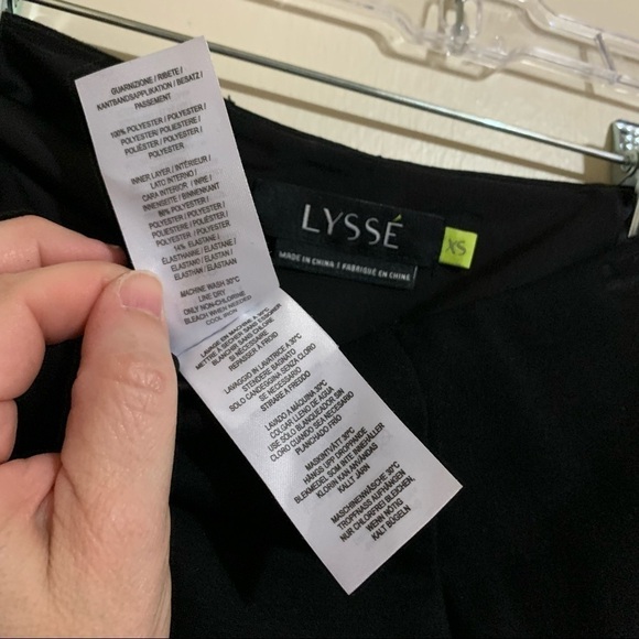 Lysse’ XS Black Yoga Workout Active Wear Leggings. - Picture 8 of 13